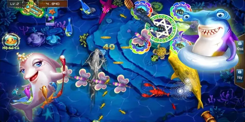Game bắn cá tại JBO được chia thành nhiều phòng cược